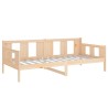 Lit de jour sans matelas bois de pin massif 90x190 cm 