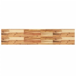 Dessus de table 140x30x4 cm rectangulaire bois massif d'acacia 