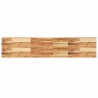 Dessus de table 140x30x4 cm rectangulaire bois massif d'acacia 