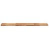Dessus de table 140x30x4 cm rectangulaire bois massif d'acacia 