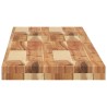 Dessus de table 140x30x4 cm rectangulaire bois massif d'acacia 
