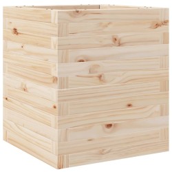 Jardinière 40x40x46 cm bois de pin massif 