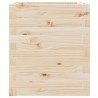 Jardinière 40x40x46 cm bois de pin massif 
