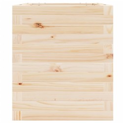 Jardinière 40x40x46 cm bois de pin massif 