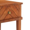 Table de chevet 40x40x50 cm Bois d'acacia massif 
