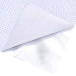 Films de miroir 2 pcs auto-adhésive 60x150 cm PET 