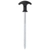 Piquets de tente 24 pcs 17 cm Ø7 mm acier galvanisé 