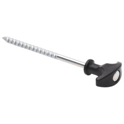 Piquets de tente 24 pcs 17 cm Ø7 mm acier galvanisé 