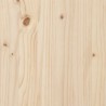 Cadre de lit sans matelas 75x190 cm bois massif 