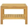 Table basse 60x60x40 cm Bois massif de teck 