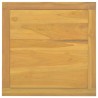 Table basse 60x60x40 cm Bois massif de teck 