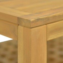 Table basse 60x60x40 cm Bois massif de teck 