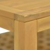 Table basse 60x60x40 cm Bois massif de teck 