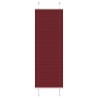 Store plissé rouge bordeaux 45x100 cm largeur du tissu 44,4 cm 