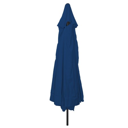 Parasol de jardinø395x245 cm Bleu azur 