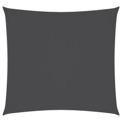 Parasol en tissu oxford carré 6x6 m anthracite 