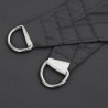 Parasol en tissu oxford carré 6x6 m anthracite 