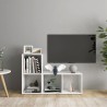 Meubles TV 2 pcs Blanc 72x35x36,5 cm Bois d'ingénierie 