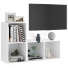 Meubles TV 2 pcs Blanc 72x35x36,5 cm Bois d'ingénierie 