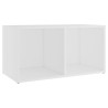 Meubles TV 2 pcs Blanc 72x35x36,5 cm Bois d'ingénierie 