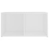 Meubles TV 2 pcs Blanc 72x35x36,5 cm Bois d'ingénierie 