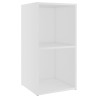Meubles TV 2 pcs Blanc 72x35x36,5 cm Bois d'ingénierie 
