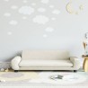 Canapé pour enfants crème 100x54x33 cm velours 