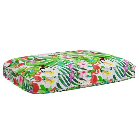 Ensemble de coussins de palette 2 pièces Multicolore en tissu Oxford 