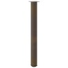 Pieds de table de bar 4 pièces Acier naturel 110-112 cm Acier 