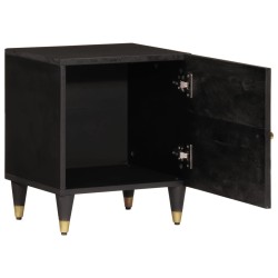 Tables de chevet 2 pcs 40x33x46 cm Bois de manguier solide 
