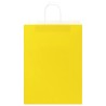 Sacs en papier 250 pcs avec poignées jaune 32x17x44 cm 