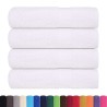 Essuie-mains 4 pcs blanc 50x100 cm 360 g/m² 100% coton 