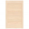 Porte d'armoire à persiennes 61,5x39,4 cm bois de pin massif 