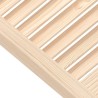 Porte d'armoire à persiennes 61,5x39,4 cm bois de pin massif 
