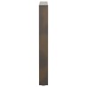 Pieds de table à manger en forme de V, 2 pièces, acier naturel, 70 x (72-73,3) cm 