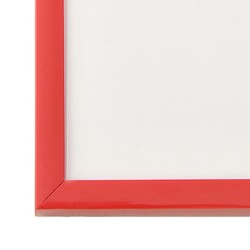 Collage de cadres photo 5 pcs au mur table Rouge 70x90 cm MDF 