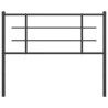 Tête de lit métal noir 107 cm 