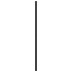 Tête de lit métal noir 107 cm 