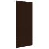 Écran de balcon Marron 100x240 cm Tissu Oxford 