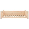 Lit pour chien 95,5x65,5x28 cm Bois de pin solide 