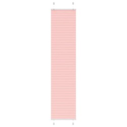 Store plissé rose 50x200 cm largeur du tissu 49,4 cm polyester 