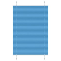 Store plissé bleu 90x100 cm largeur du tissu 89,4 cm polyester 