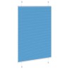 Store plissé bleu 90x100 cm largeur du tissu 89,4 cm polyester 