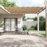 Auvent vertical Taupe 60x600 cm Tissu oxford 