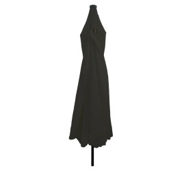 Parasol de jardinavec des lumières LED ø395x245 cm Noir 