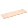 Dessus de table 160x50x(2-4) cm bois de chêne massif non traité 
