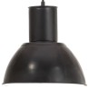 Lampe suspendue 25 W Noir Rond 28,5 cm E27 