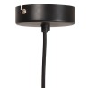 Lampe suspendue 25 W Noir Rond 28,5 cm E27 