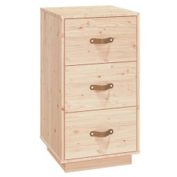  Table de chevet 40x40x75 cm Bois de pin solide 