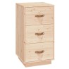  Table de chevet 40x40x75 cm Bois de pin solide 